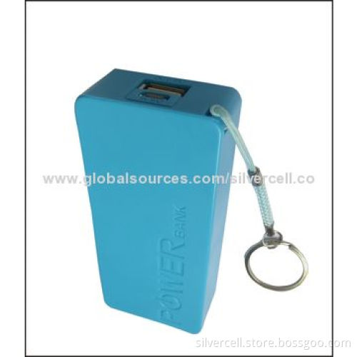 Power Bank with 5,600mAh Capacity, 5V DC/1A Output